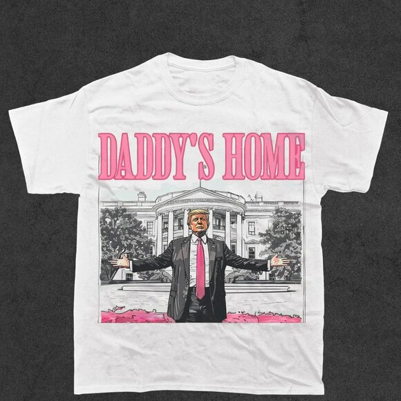 daddy s home white graphic tee - Picture 1 of 1
